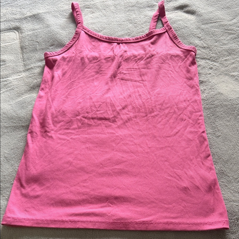 No Boundaries Pink Tank Top